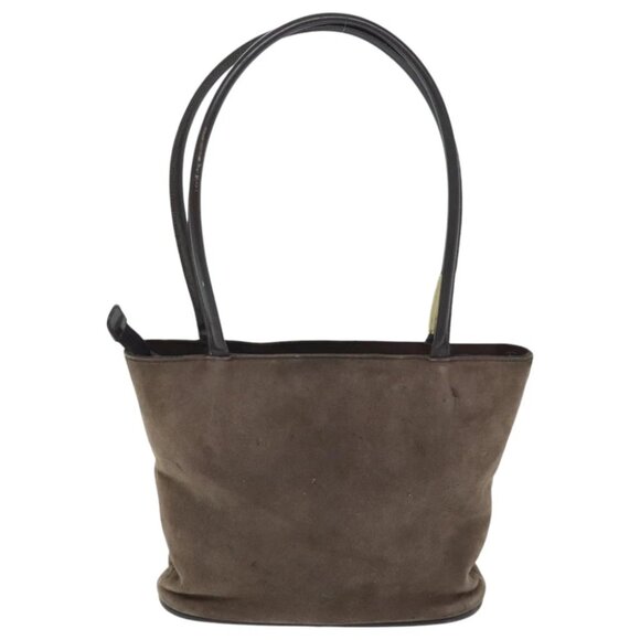 GUCCI Shoulder Bag Suede Brown Gold 002 2853 0465 0 Auth bs18498 - Picture 1 of 16
